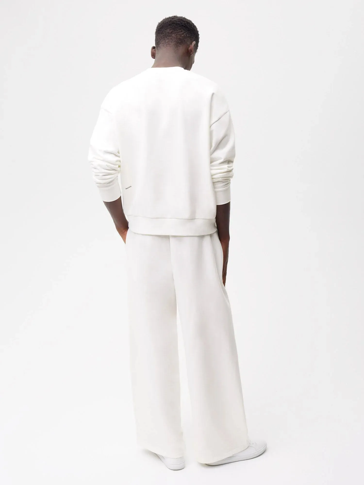 365 Straight Leg Track Pants—off-white