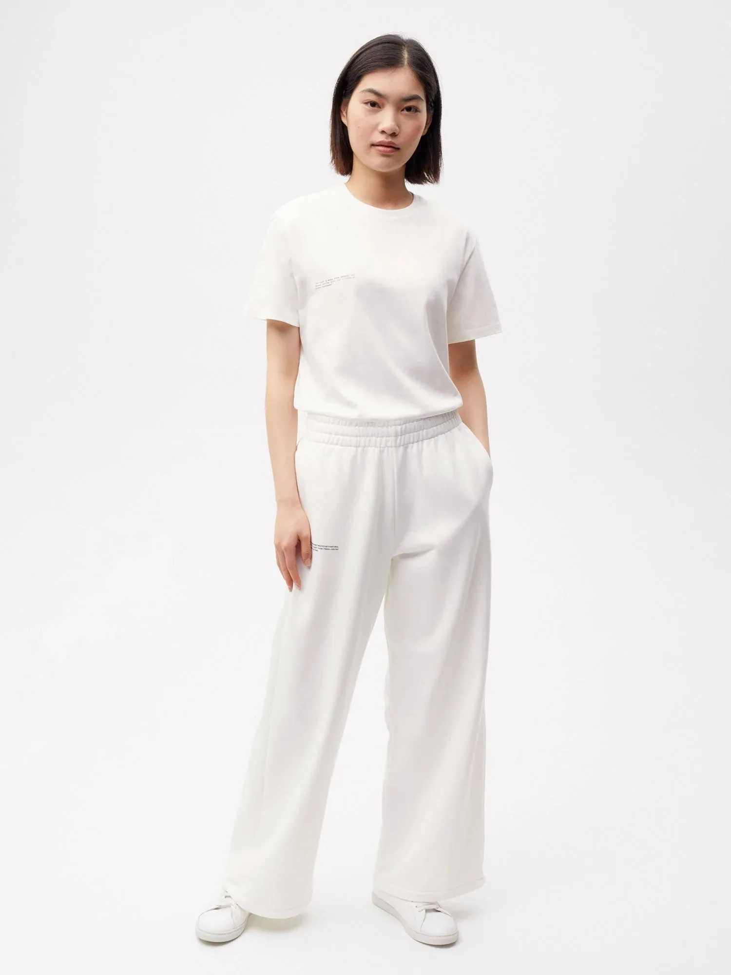 365 Straight Leg Track Pants—off-white