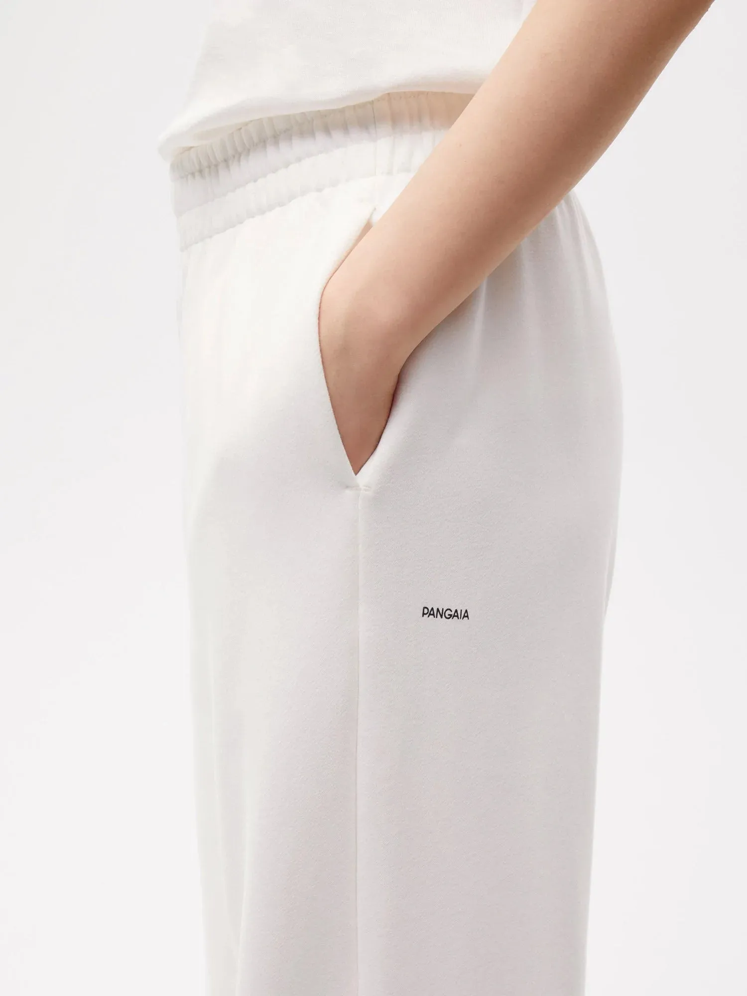 365 Straight Leg Track Pants—off-white