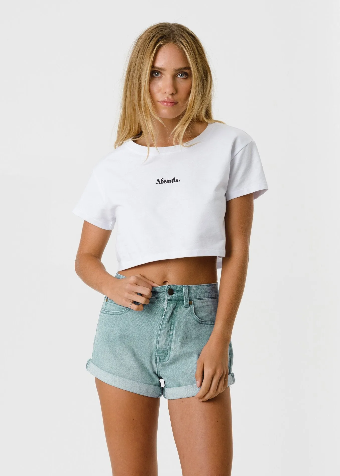Afends Womens Tyler - Denim Short 1.0