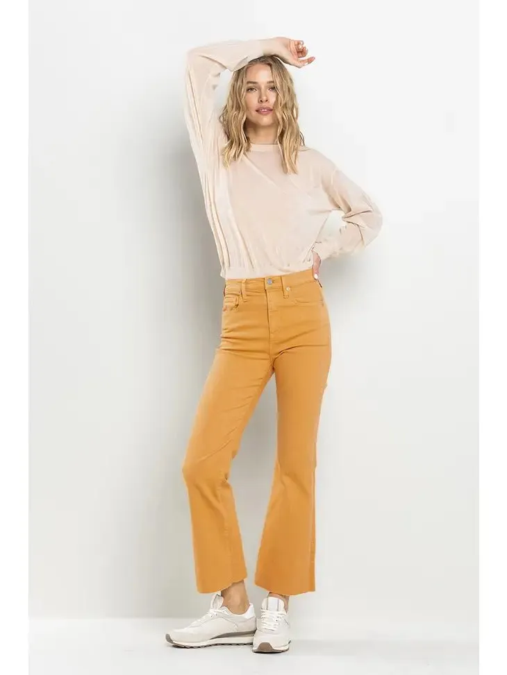 Always On My Mind High Rise Kick Flare Pants