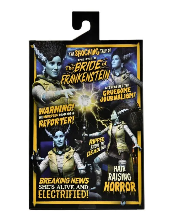 April O'Neil Bride Of Frankenstein Figure - Universal Monsters x Teenage Mutant Ninja Turtles