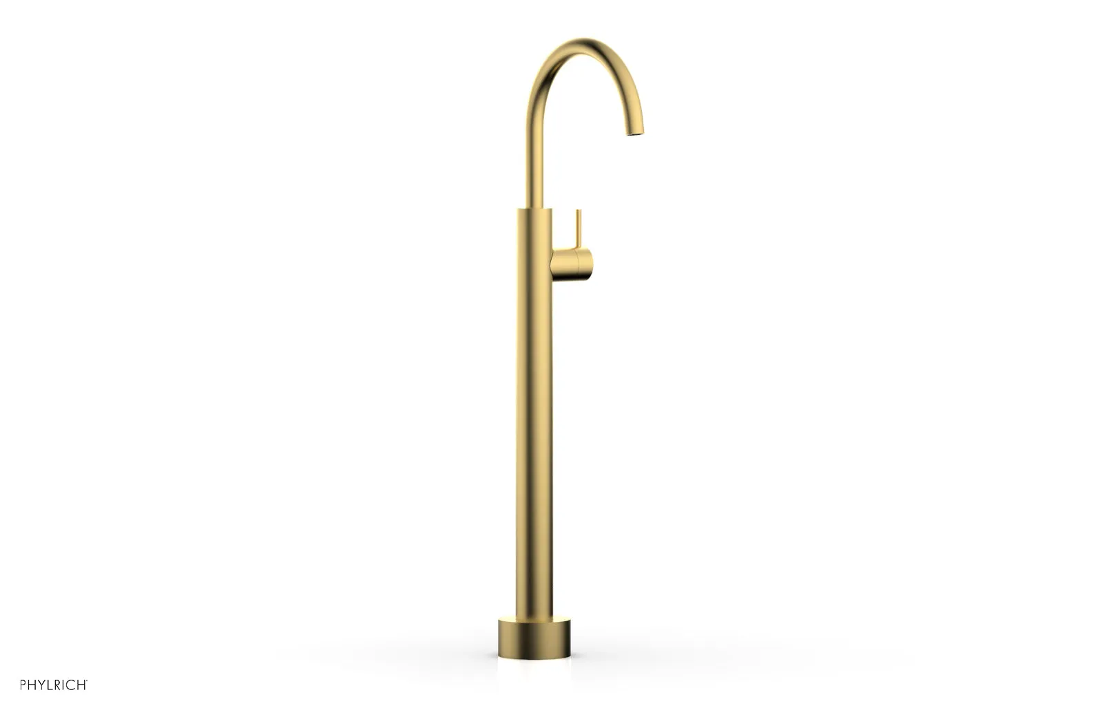 BASIC II Low Floor Mount Tub Filler - Lever Handle  230-45-04