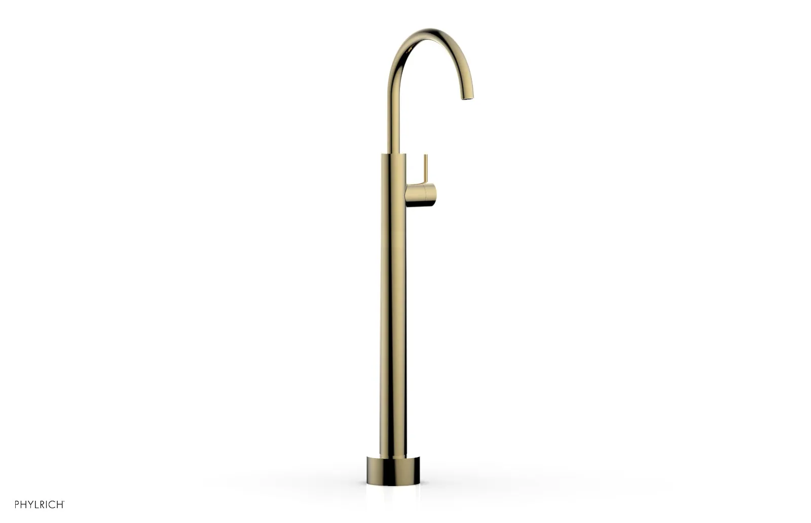 BASIC II Low Floor Mount Tub Filler - Lever Handle  230-45-04