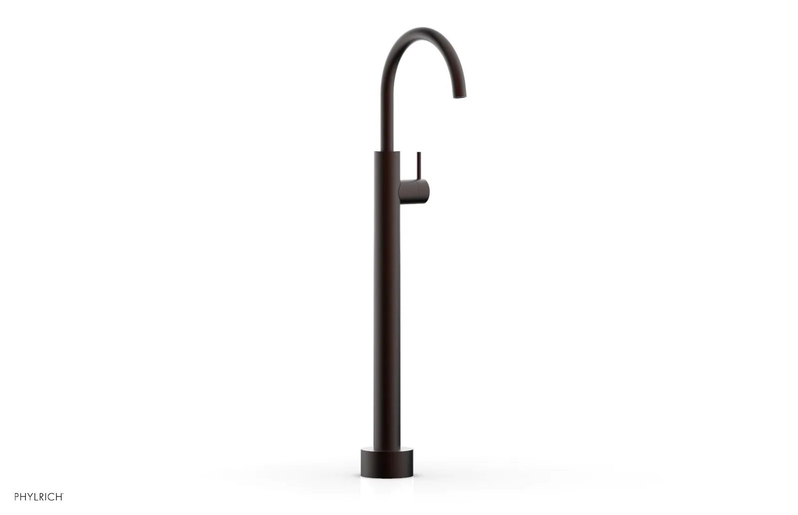 BASIC II Low Floor Mount Tub Filler - Lever Handle  230-45-04