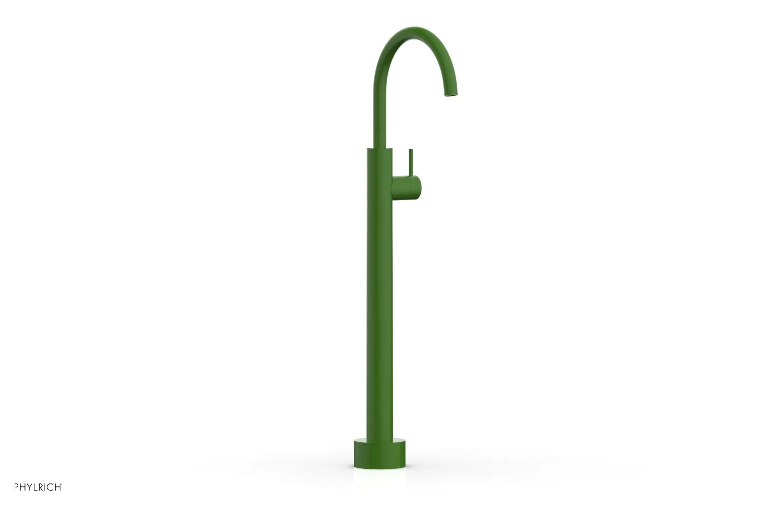 BASIC II Low Floor Mount Tub Filler - Lever Handle  230-45-04