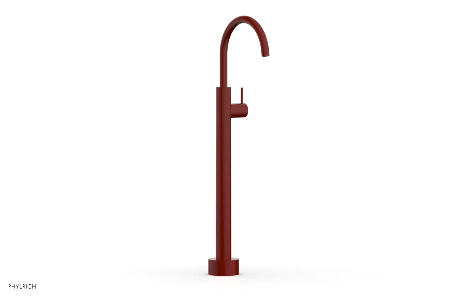 BASIC II Low Floor Mount Tub Filler - Lever Handle  230-45-04