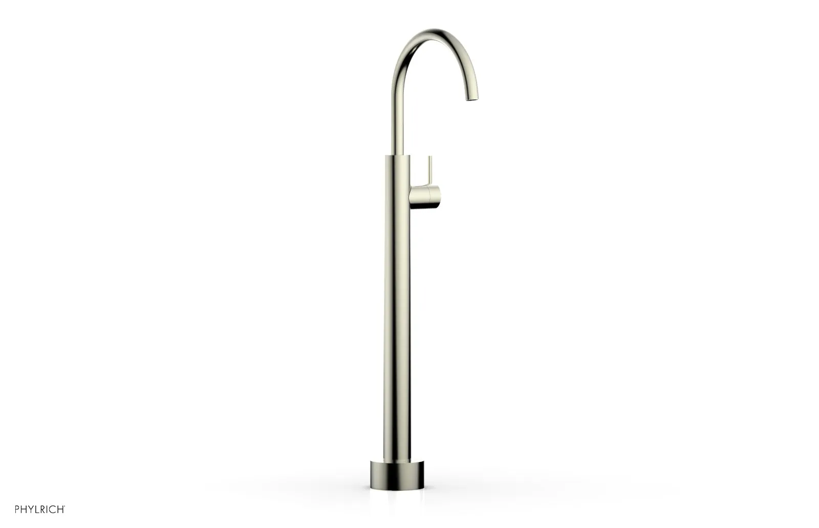 BASIC II Low Floor Mount Tub Filler - Lever Handle  230-45-04