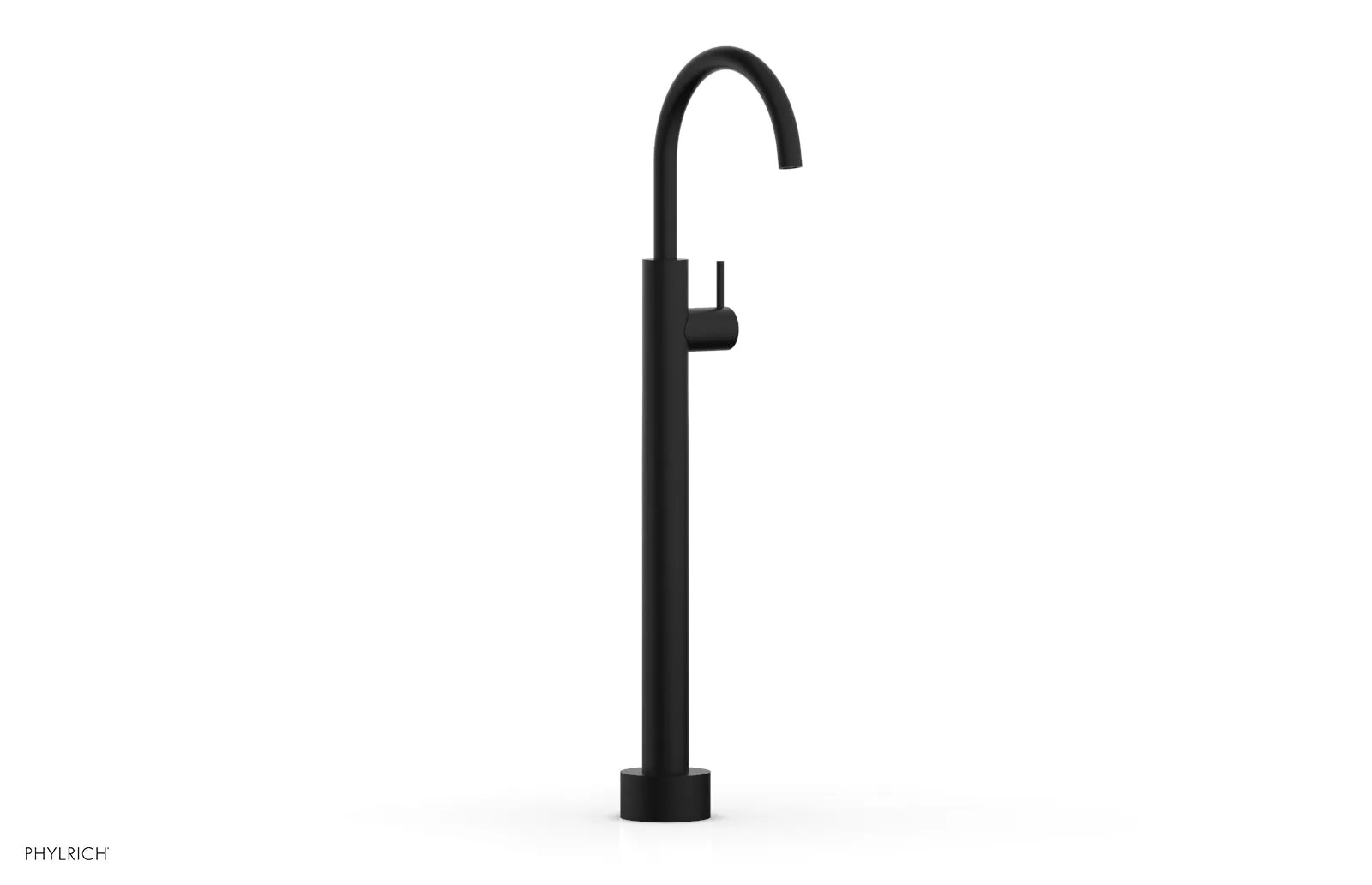 BASIC II Low Floor Mount Tub Filler - Lever Handle  230-45-04