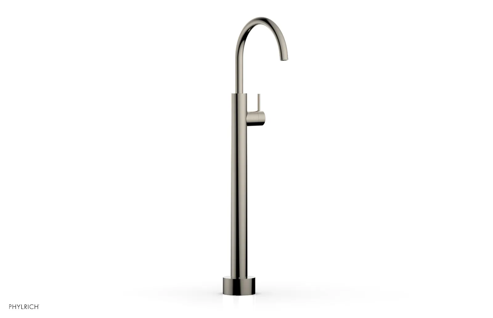 BASIC II Low Floor Mount Tub Filler - Lever Handle  230-45-04