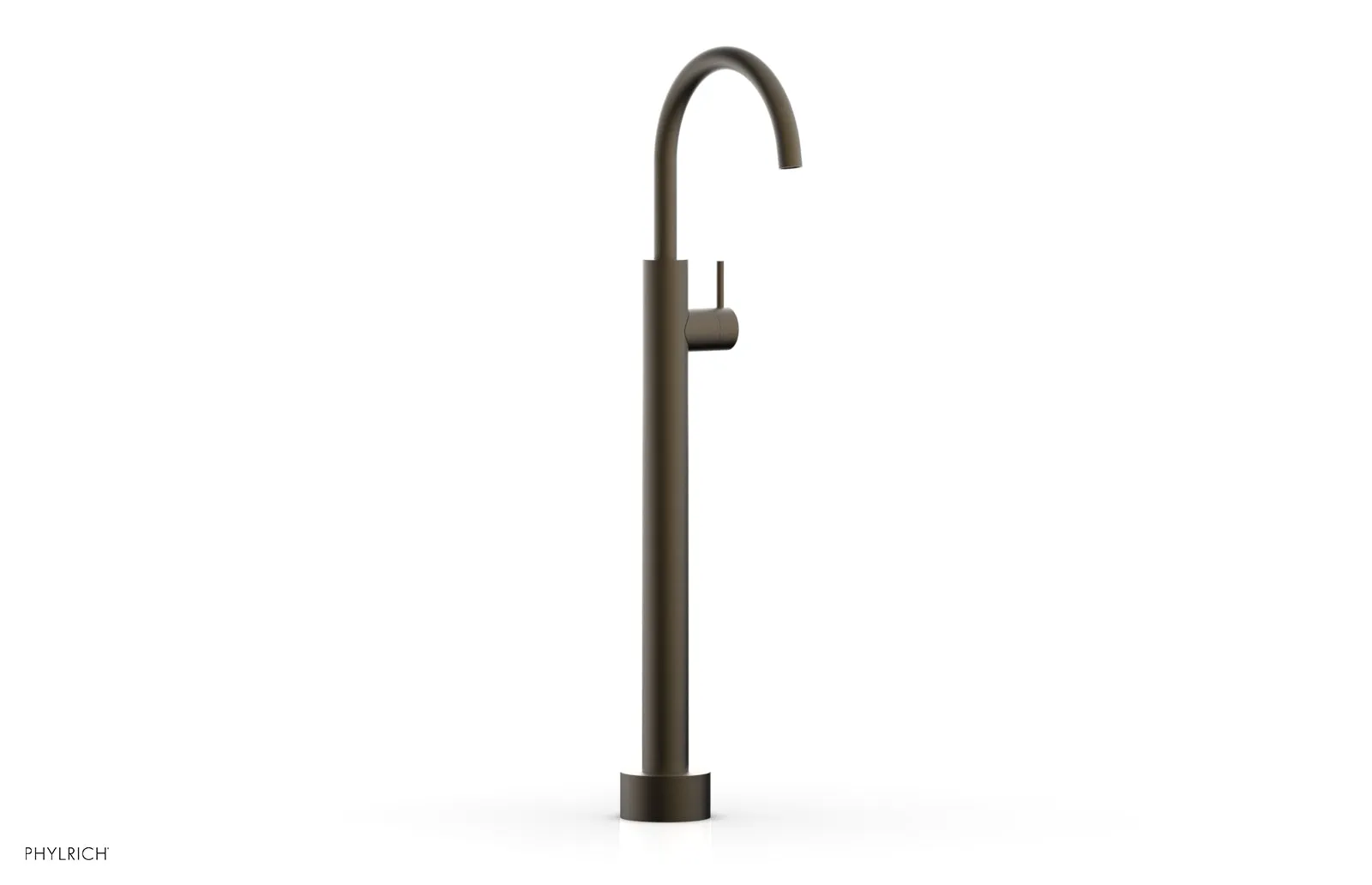 BASIC II Low Floor Mount Tub Filler - Lever Handle  230-45-04