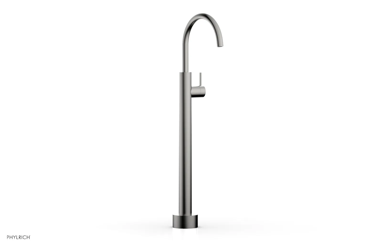 BASIC II Low Floor Mount Tub Filler - Lever Handle  230-45-04