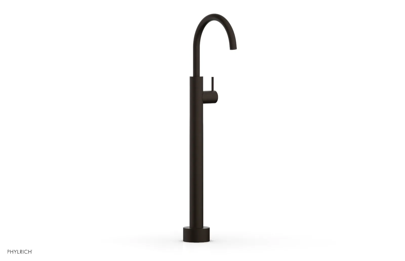 BASIC II Low Floor Mount Tub Filler - Lever Handle  230-45-04
