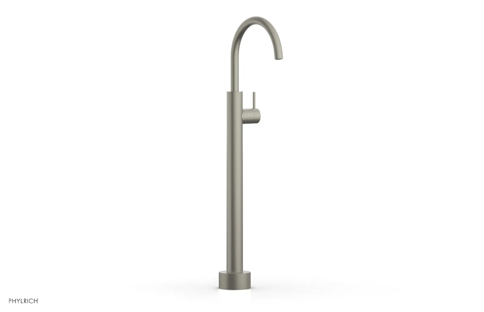 BASIC II Low Floor Mount Tub Filler - Lever Handle  230-45-04