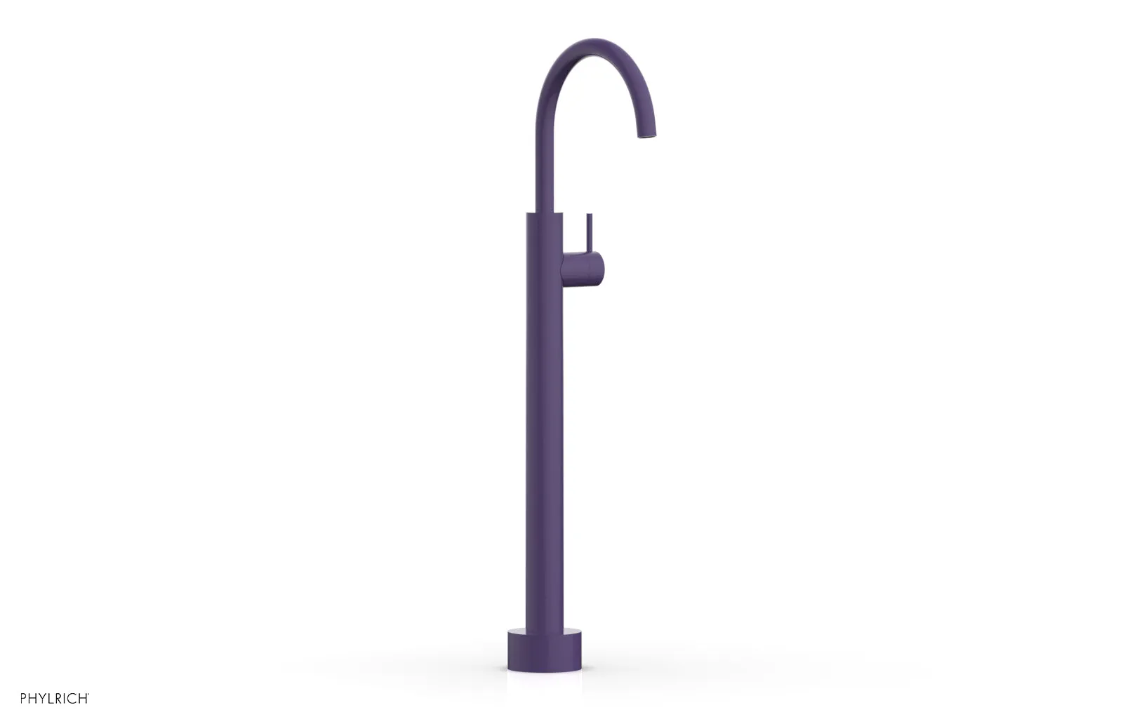 BASIC II Low Floor Mount Tub Filler - Lever Handle  230-45-04