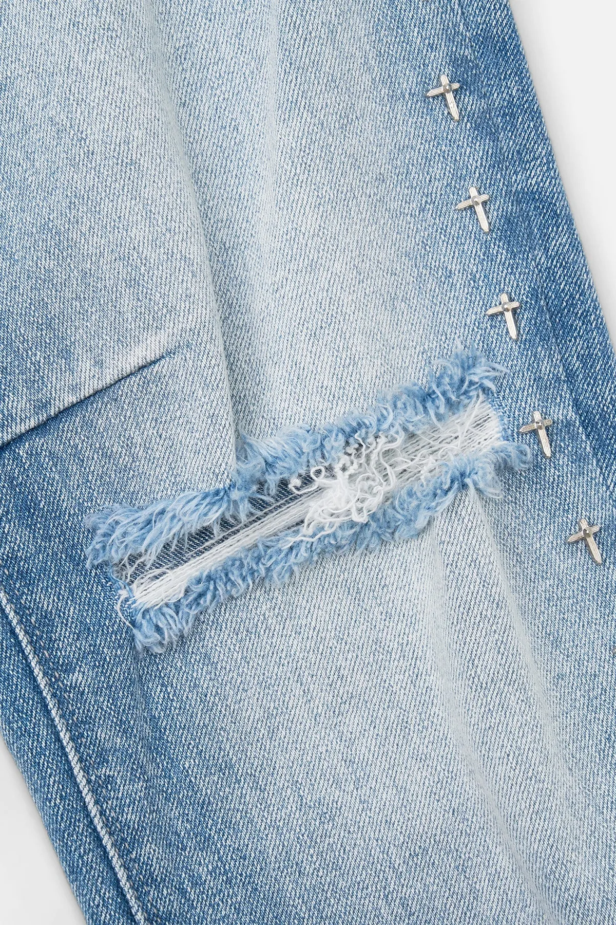 Bryant Ripped Jean (Blue) - MF23D671B1205RPMDB