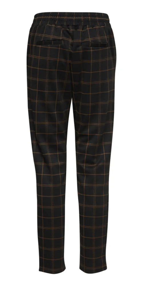 B.Young Plaid Ponte Pants