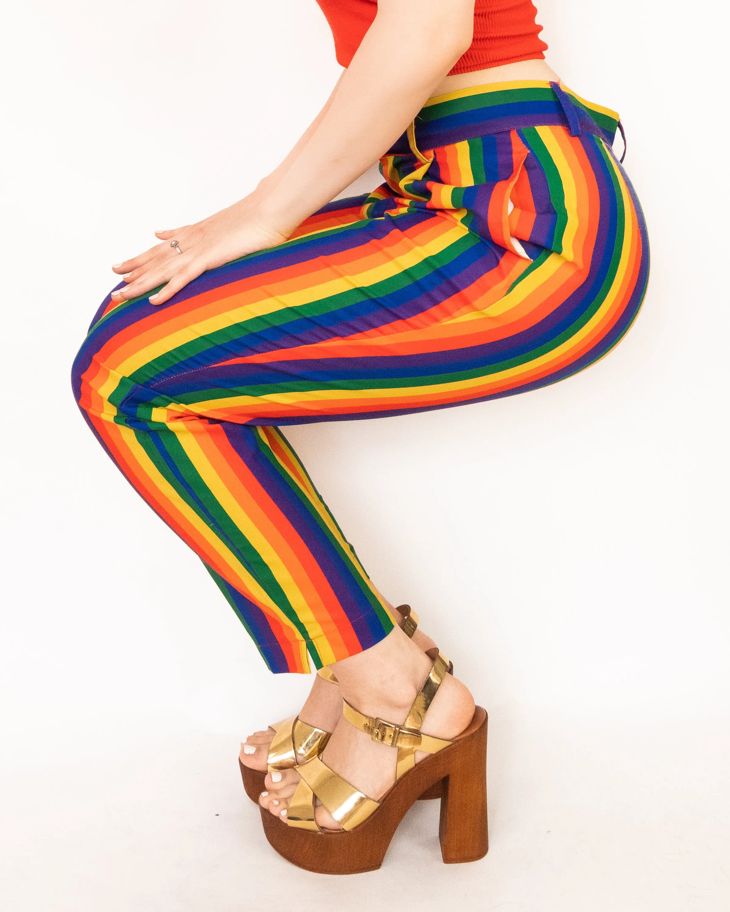 Cigarette Pants Rainbow