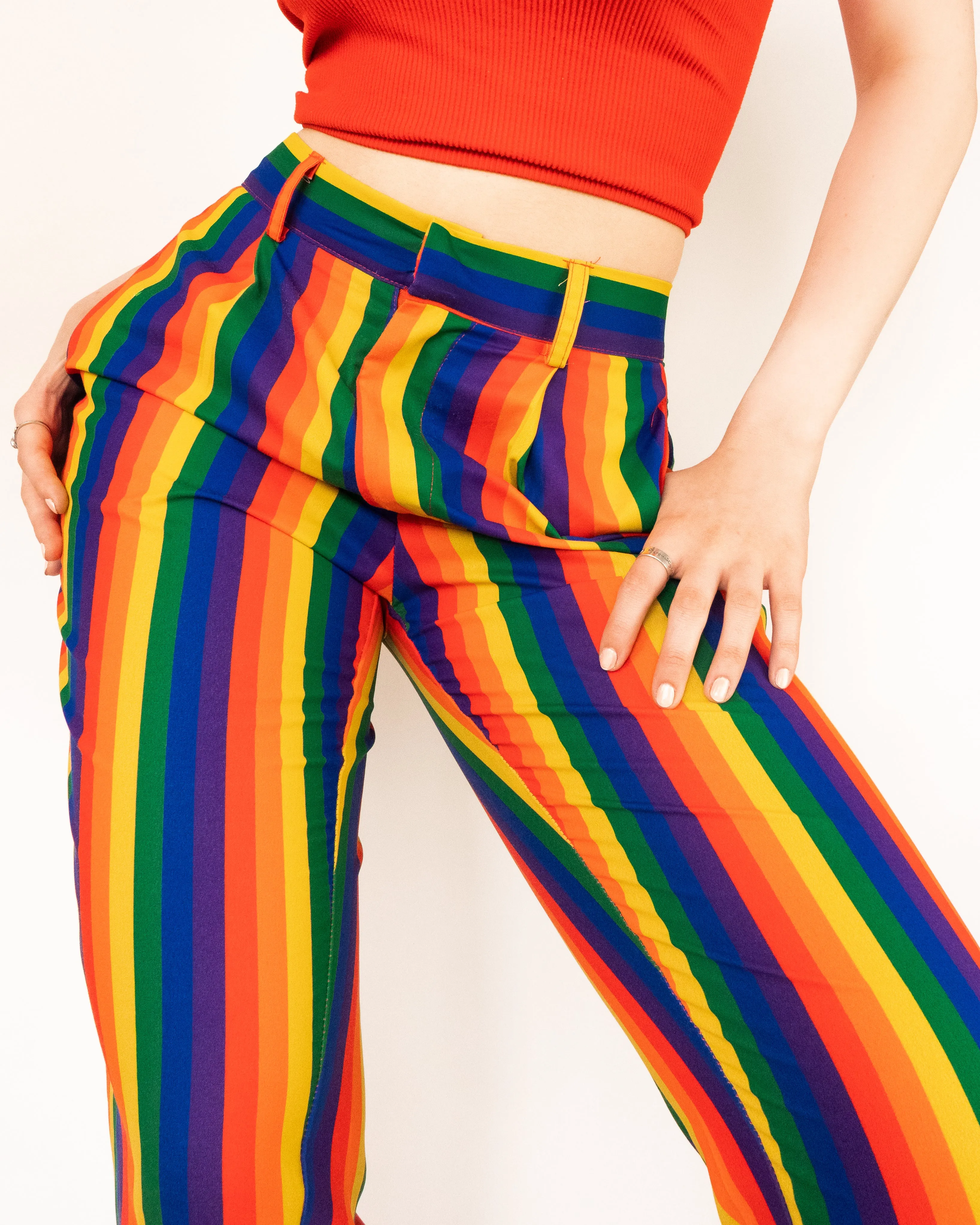 Cigarette Pants Rainbow