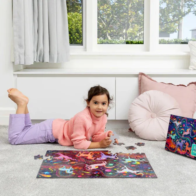 Crocodile Creek 23 - Holographic Unicorn Galaxy Puzzle 100pc