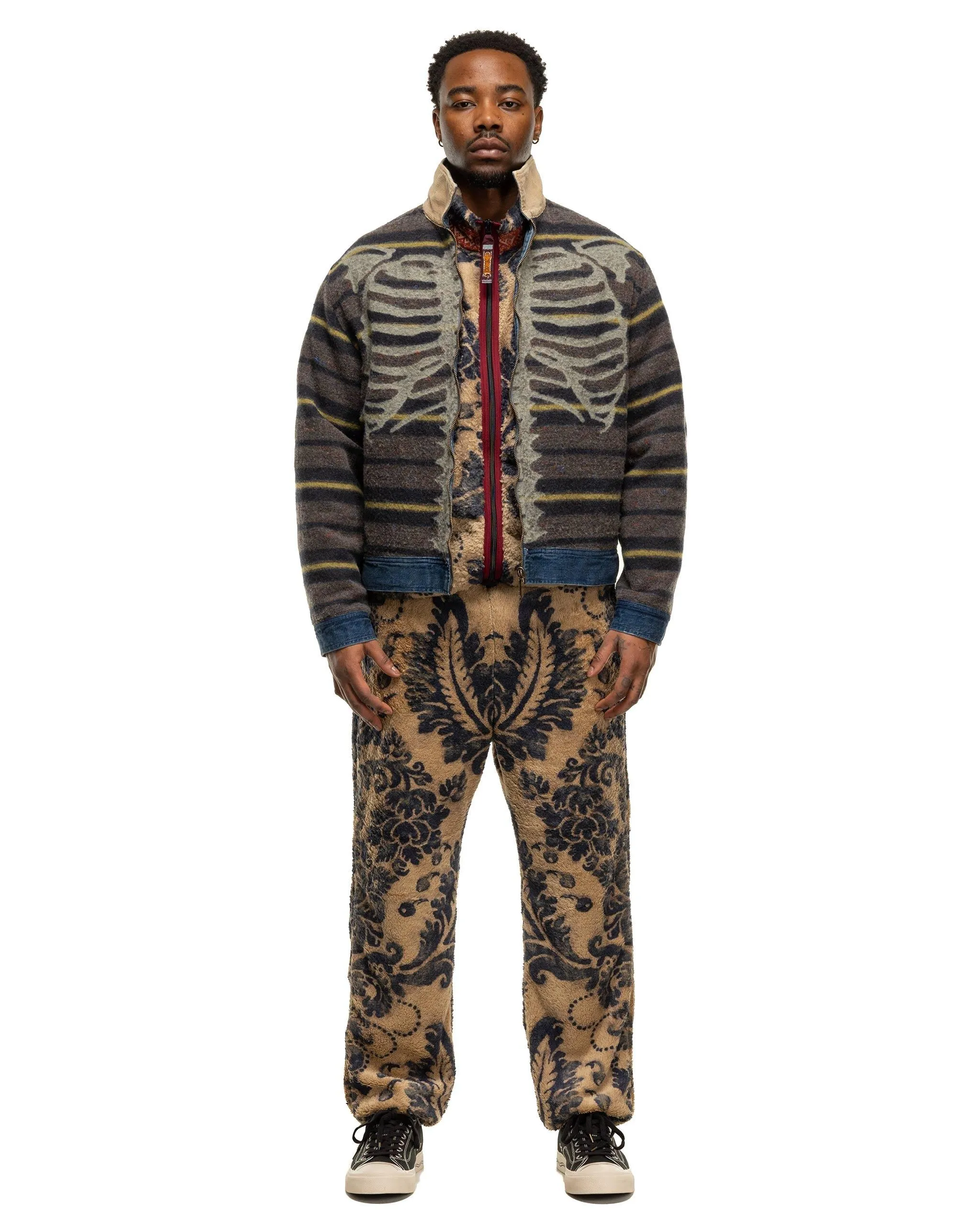 DAMASK Fleece EASY Pants Beige