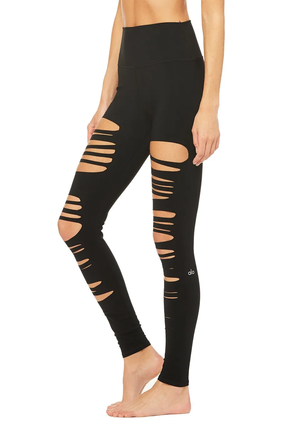 Extreme Ripped Warrior Legging - Black