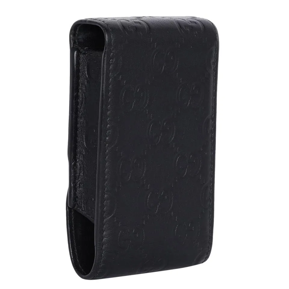 GG Small Leather Lipstick Case (Authentic Pre-Owned)