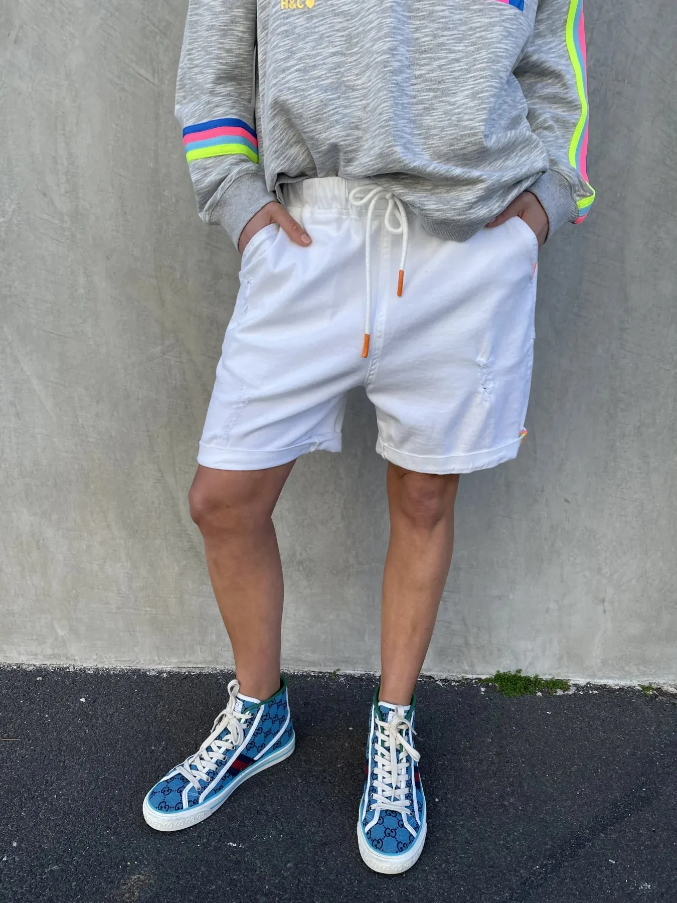 Hammill & Co Slouchy Denim Shorts