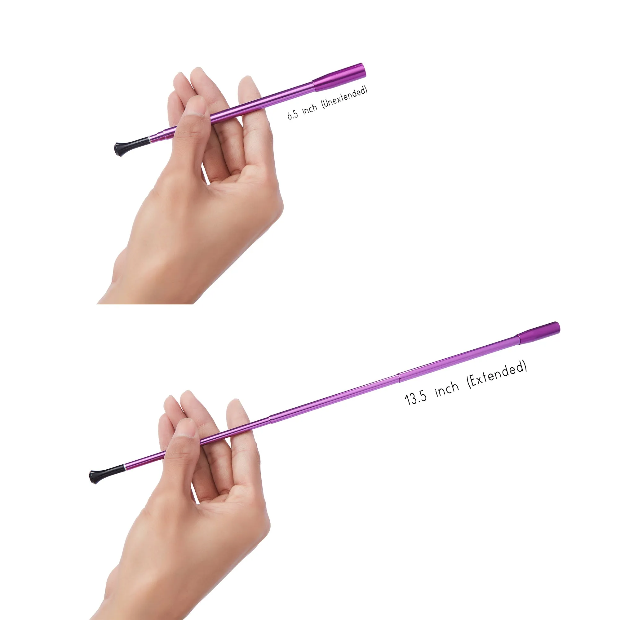 Holly Smoke-The Breakfast at Tiffany’s Inspired Functional Eco Metal Telescopic Cigarette Holder for Super slim Cigarettes