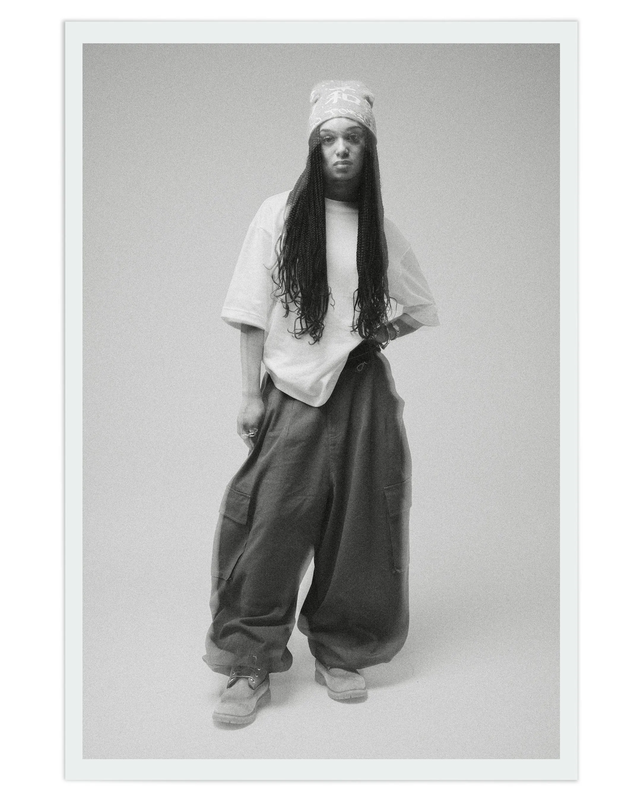 Ichigo Ichie Balloon Pants Washed Brown