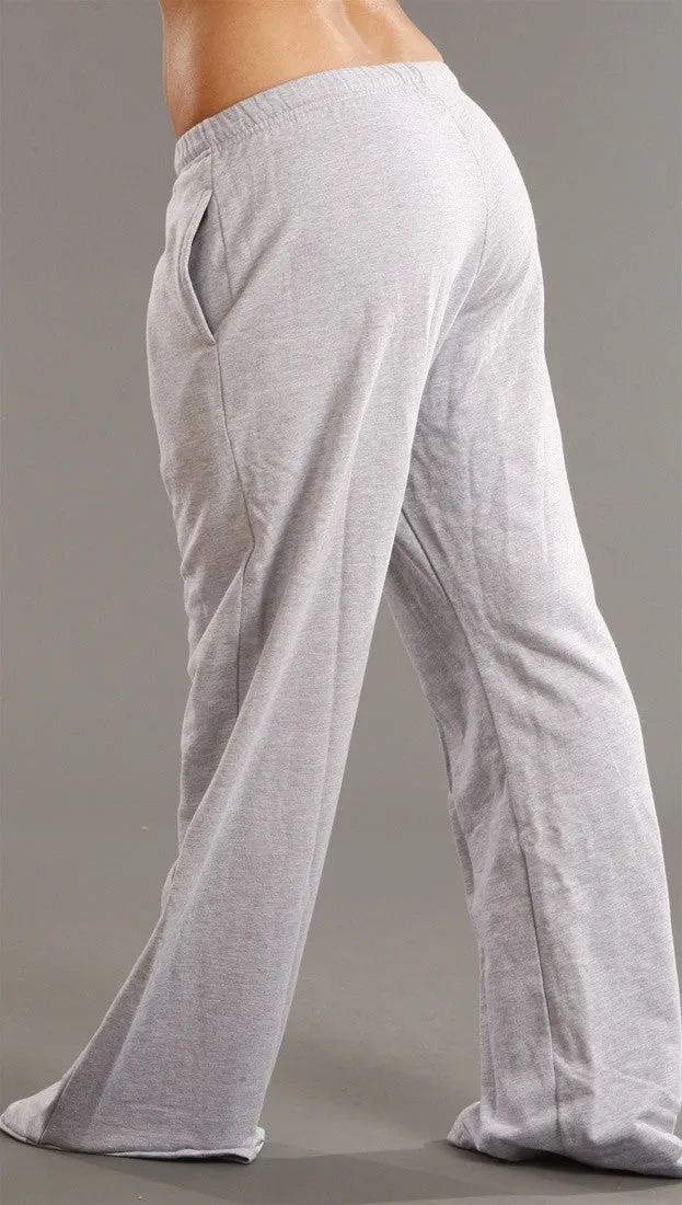Kinkate Slim Fit Sweat Pants in Grey