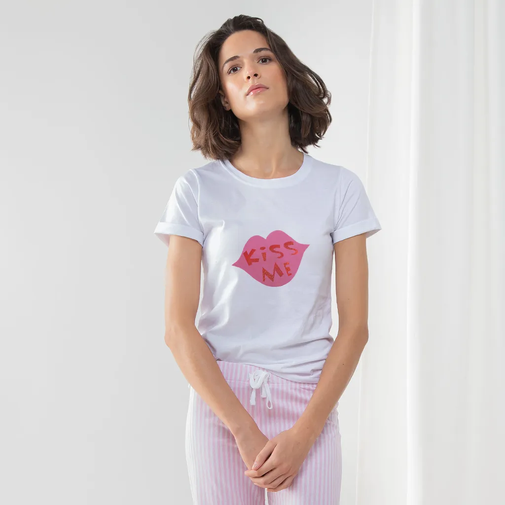 Kiss Me Women's Long Pant Pyjama Set