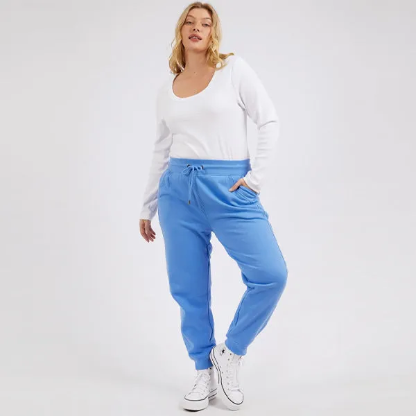 Kriby Track Pants - Cerulean Blue
