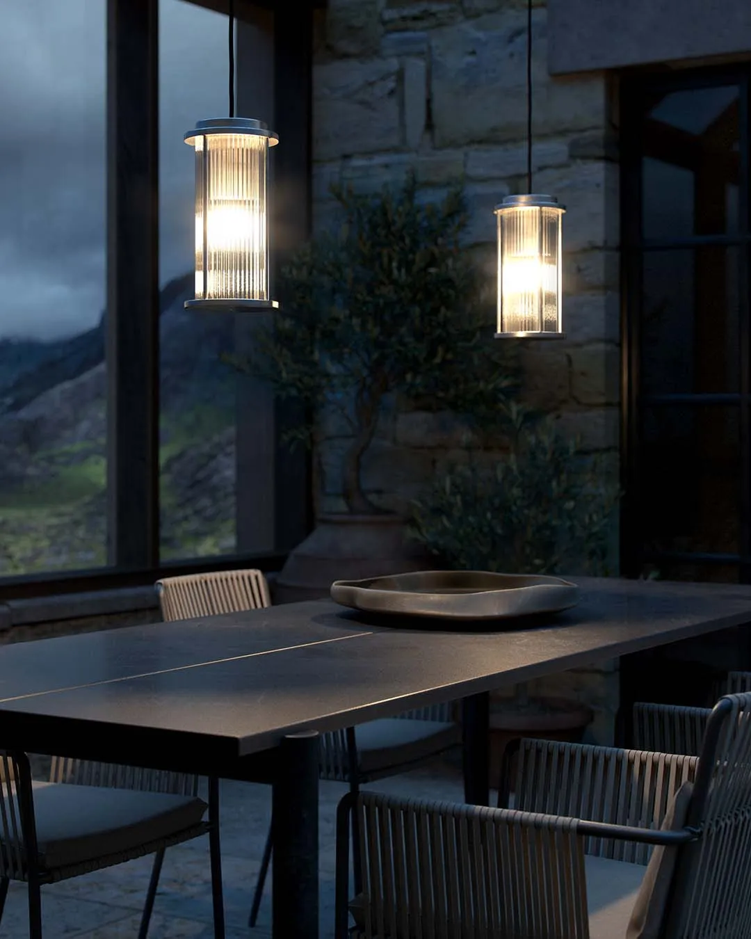 Linton Outdoor Pendant Lamp