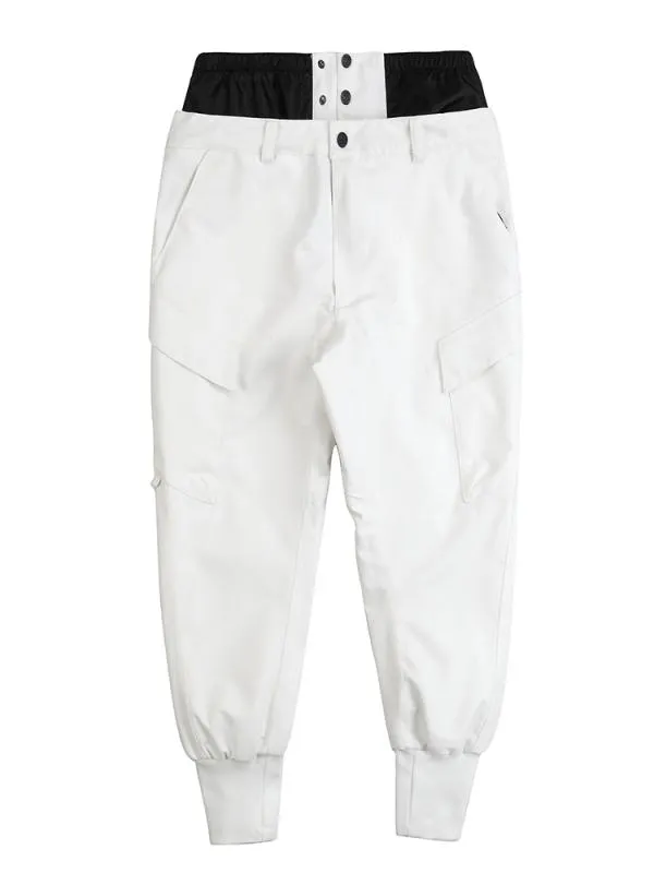 Men's RAWRWAR High Waist Harem Waterproof Mountain Jogger Snow Pants