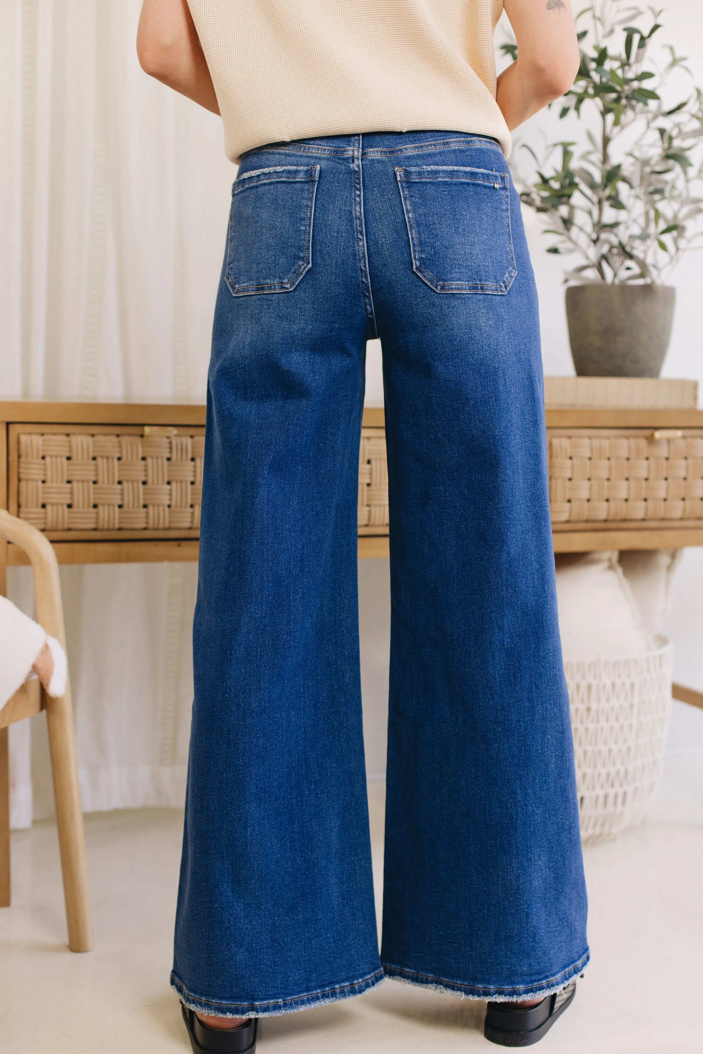 Mica Denim - The Hepburn Wide Leg Jeans (0-22W)