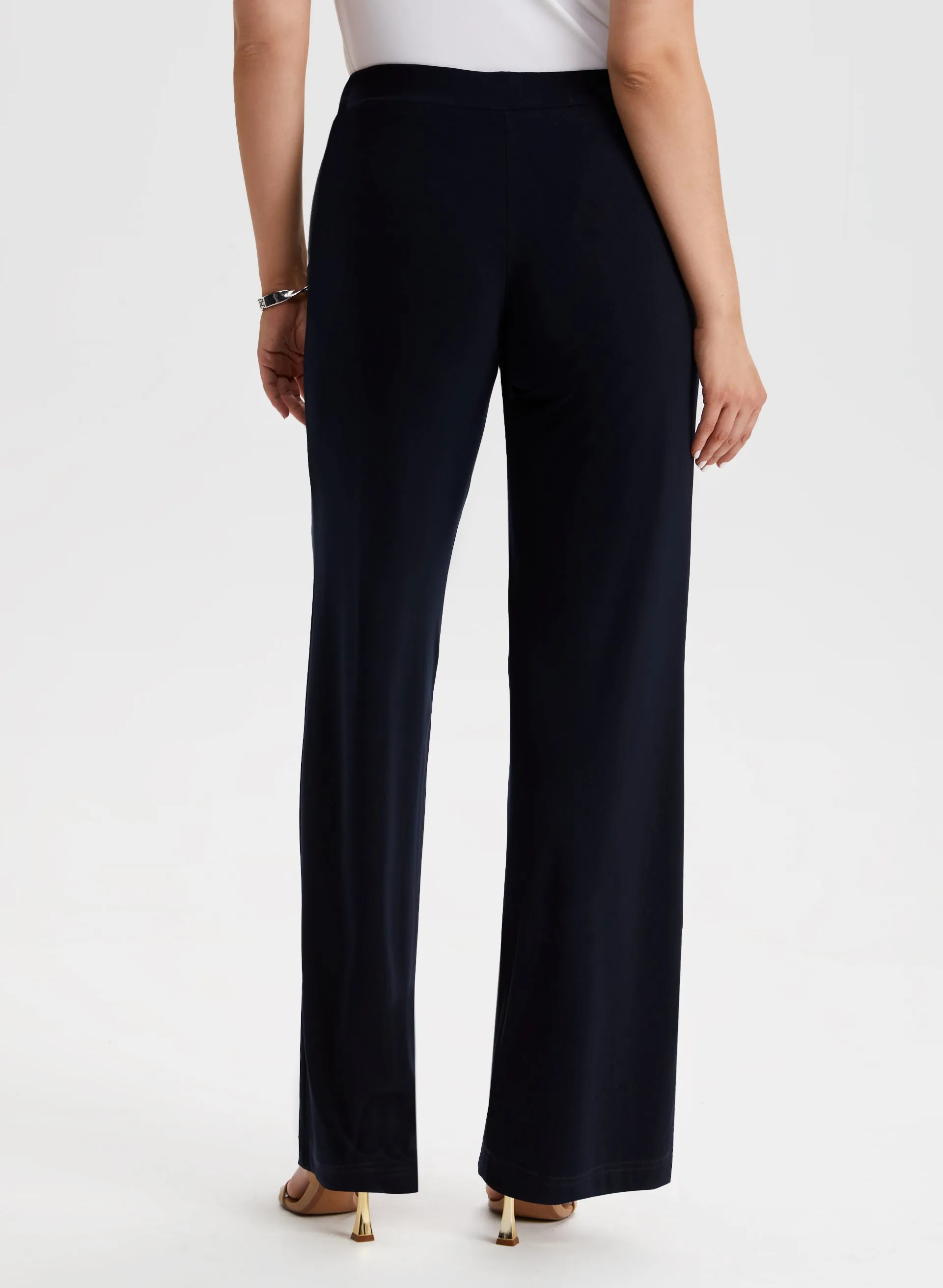 Olivia Jersey Wide-Leg Pants - Regular