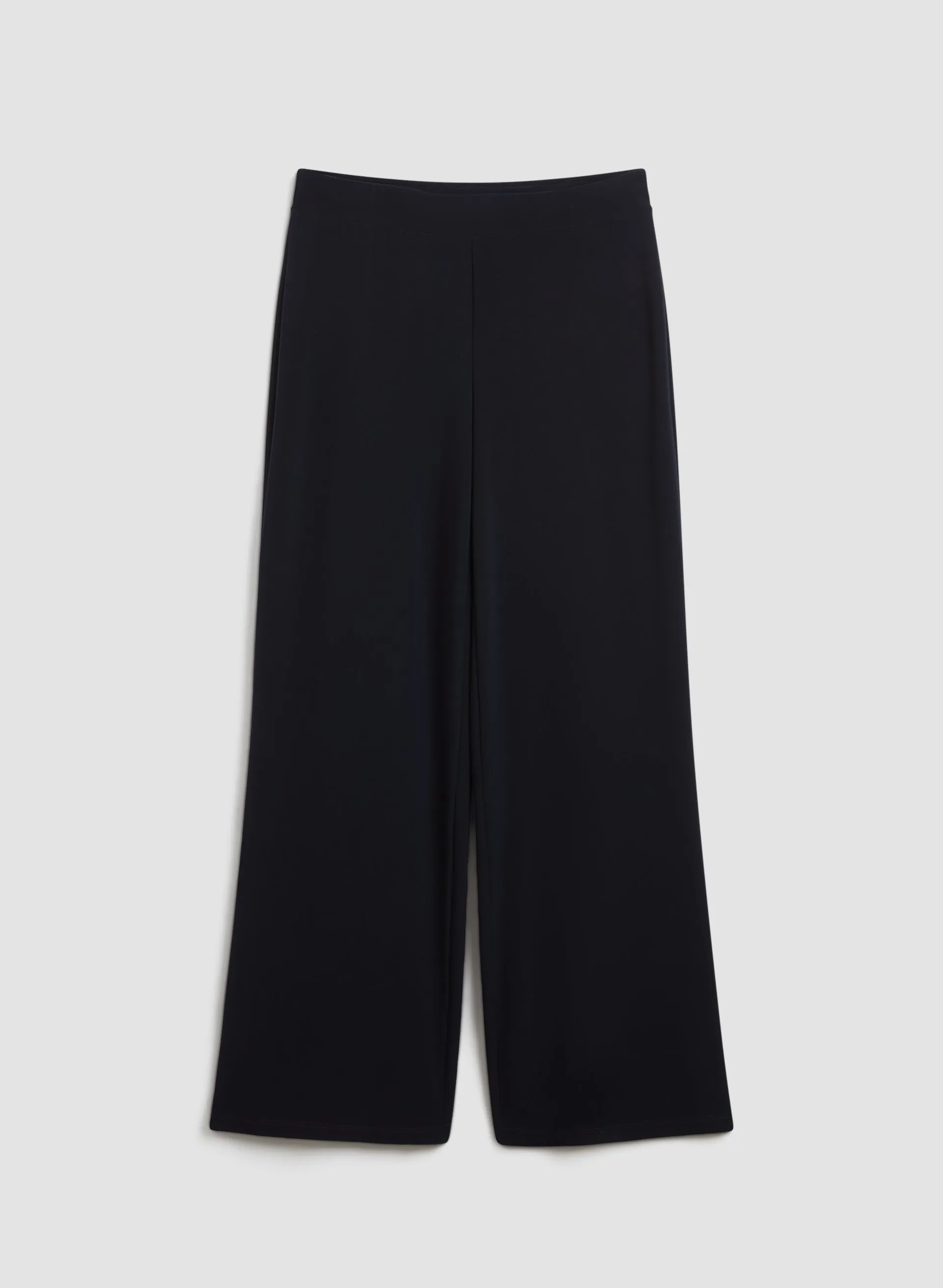 Olivia Jersey Wide-Leg Pants - Regular