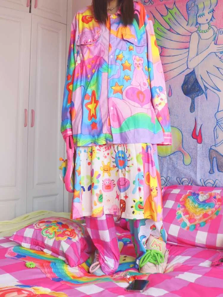 Original loose flare pants【s0000010287】