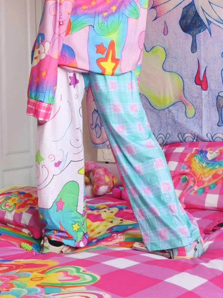 Original loose flare pants【s0000010287】
