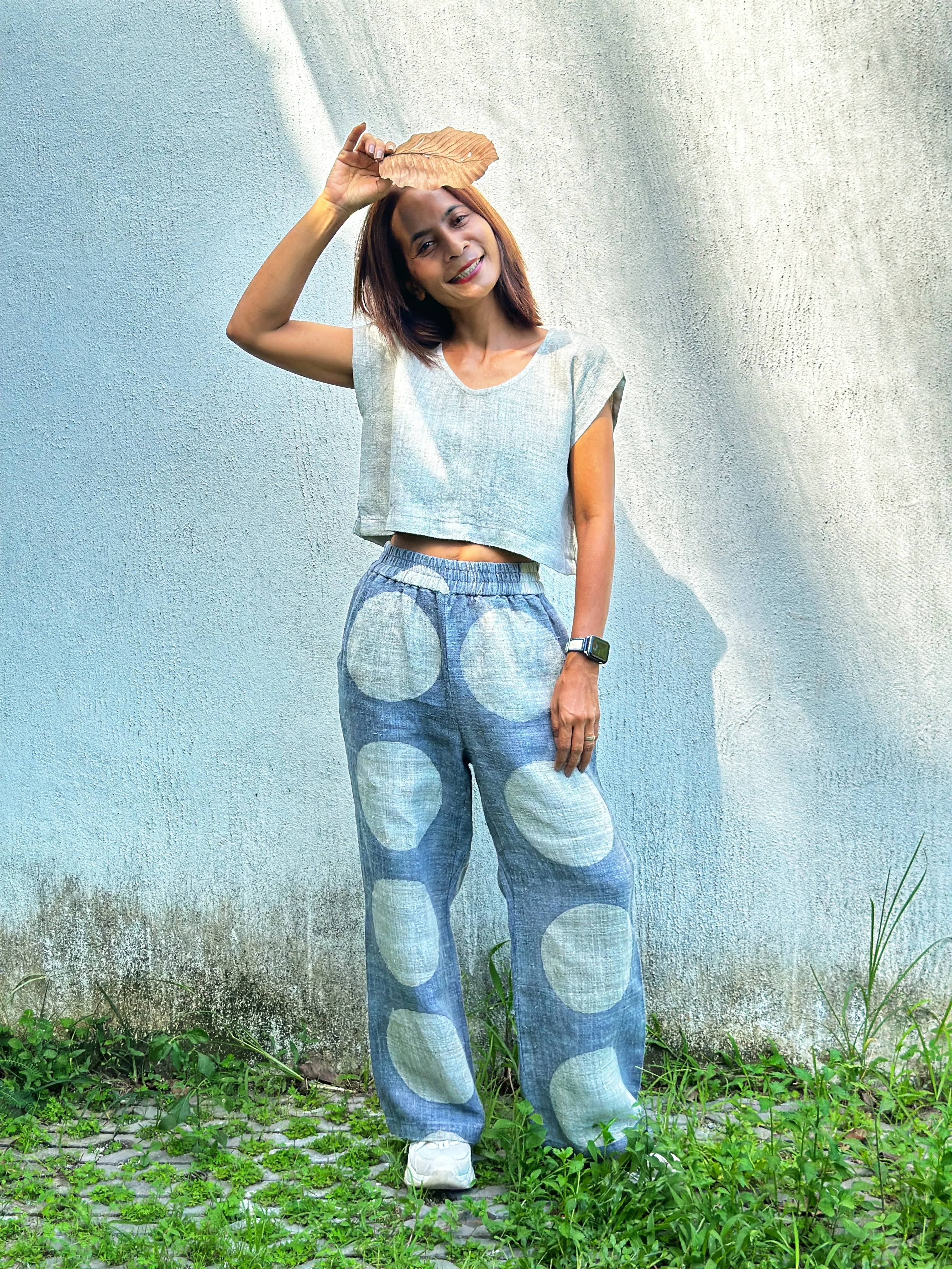 Polka dot pants