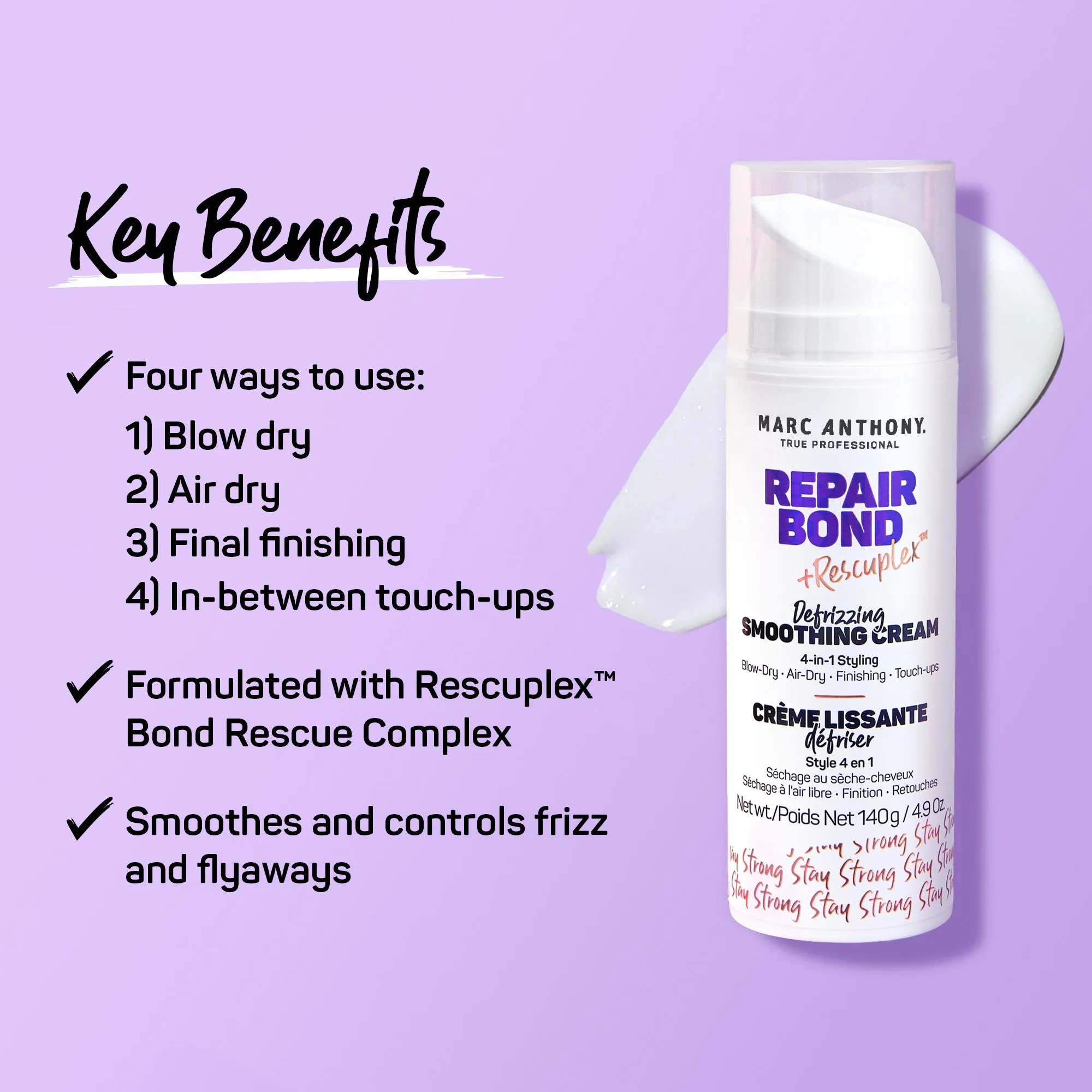 Repair Bond  Rescuplex™ <br> Defrizzing Smoothing Cream