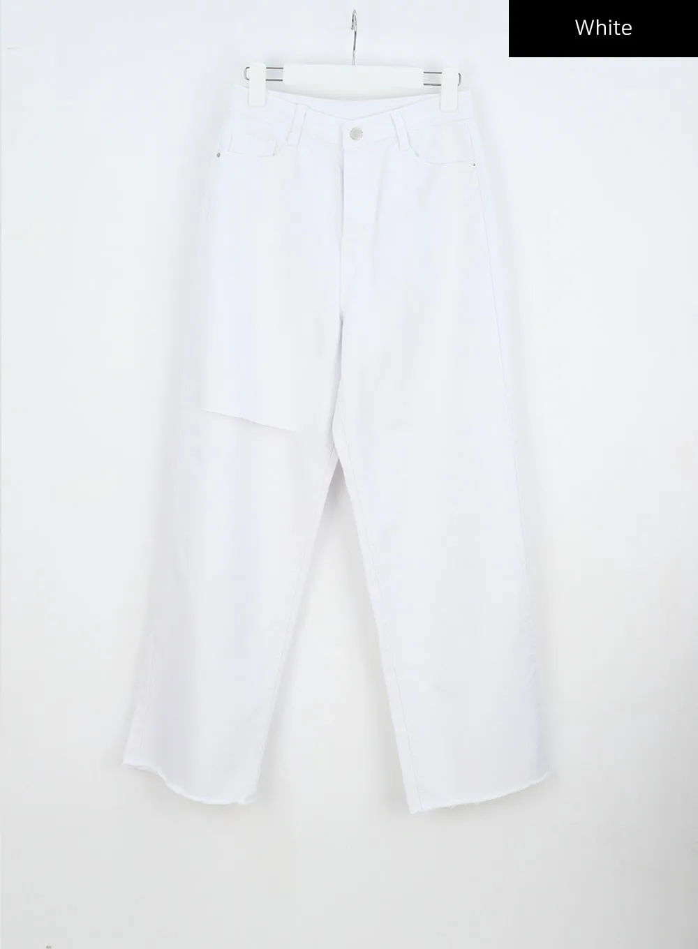 Ripped Cotton Pants BY317