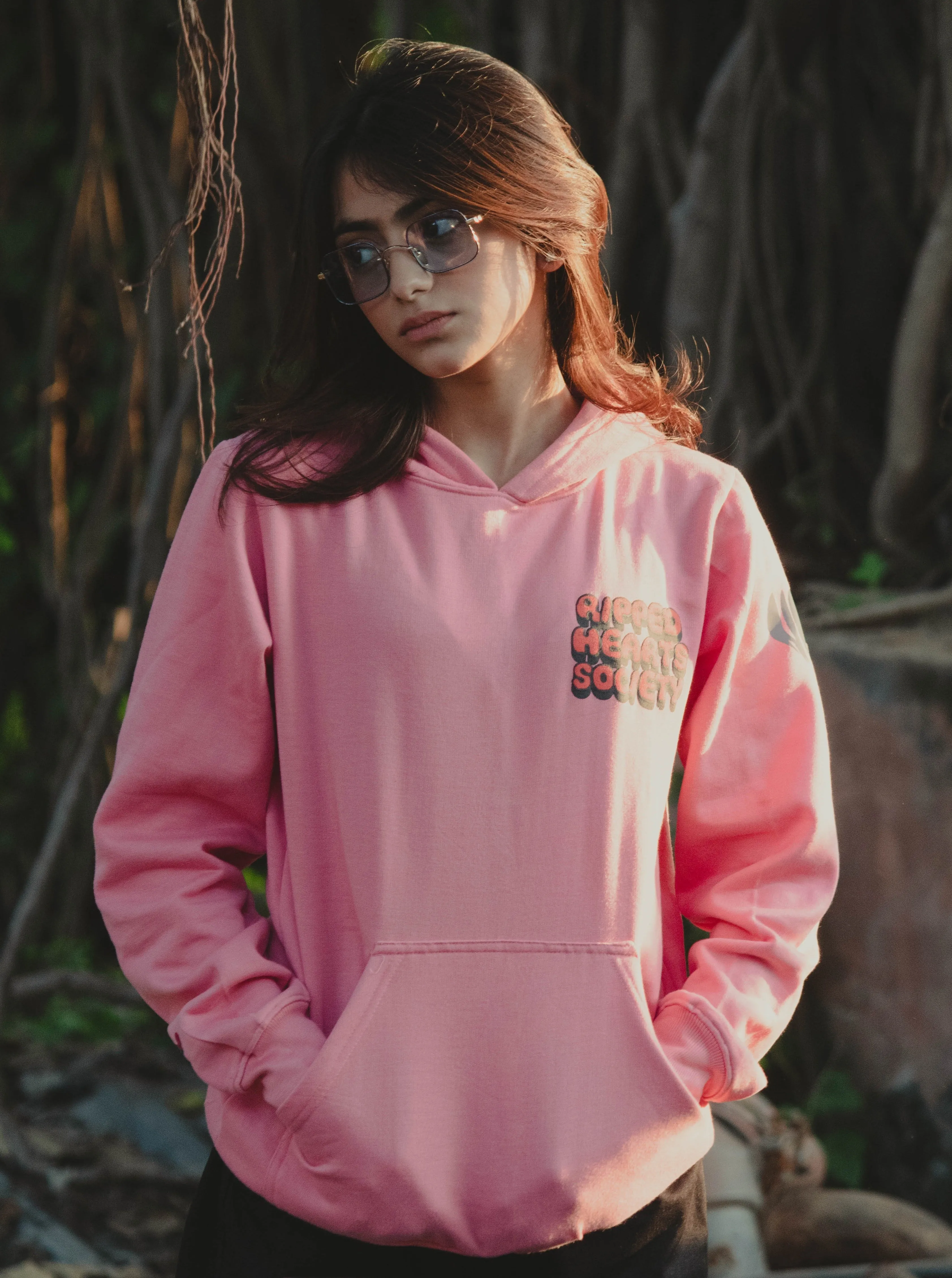 Ripped hearts Hoodie
