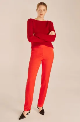 Satin Cigarette Pant
