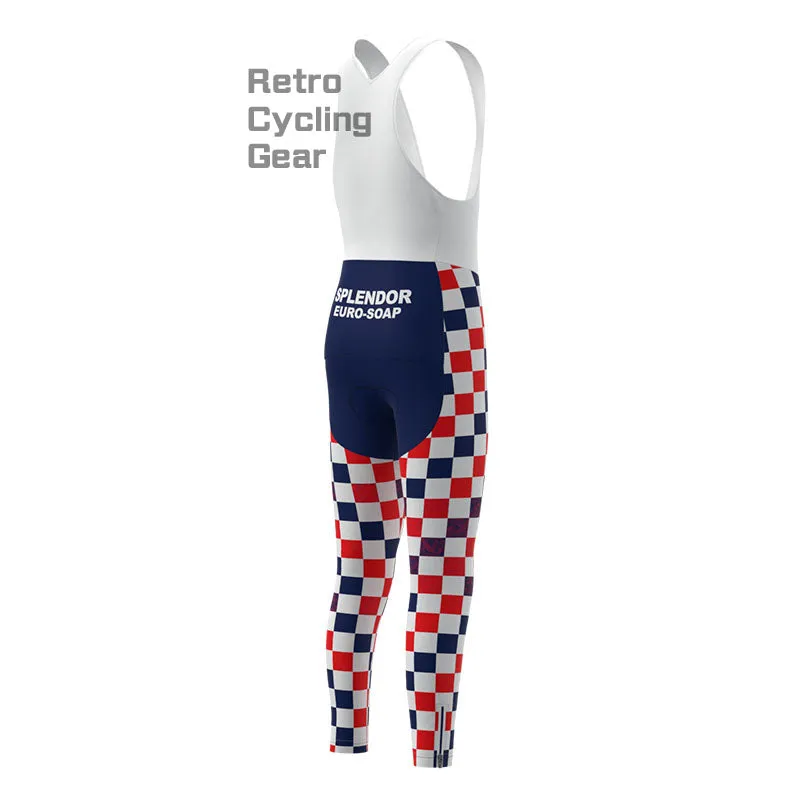 SPLENDOR Speckle Fleece Retro Cycling Pants