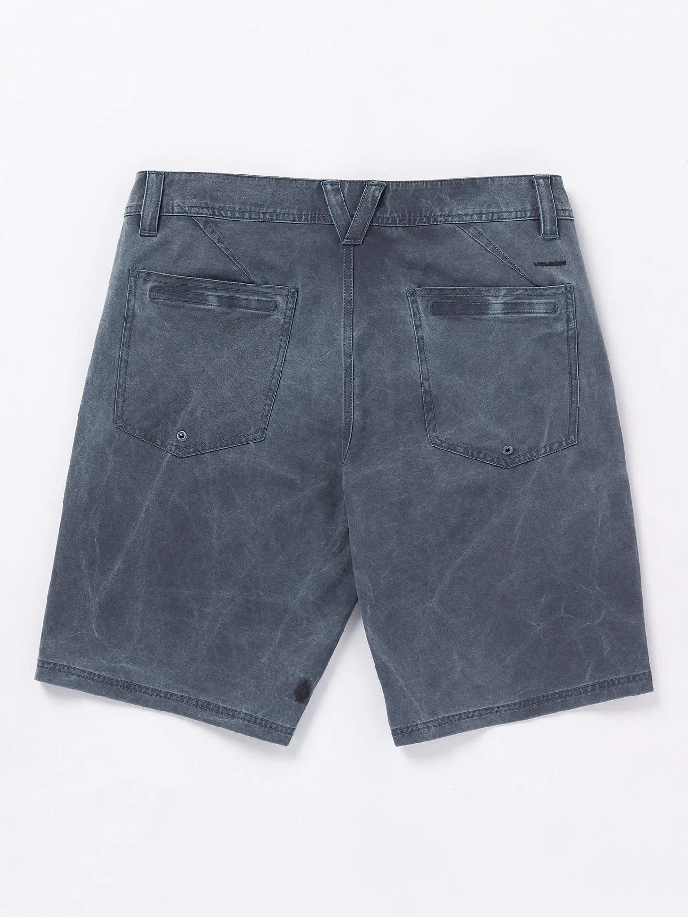 Stone Faded Hybrid Shorts - Navy