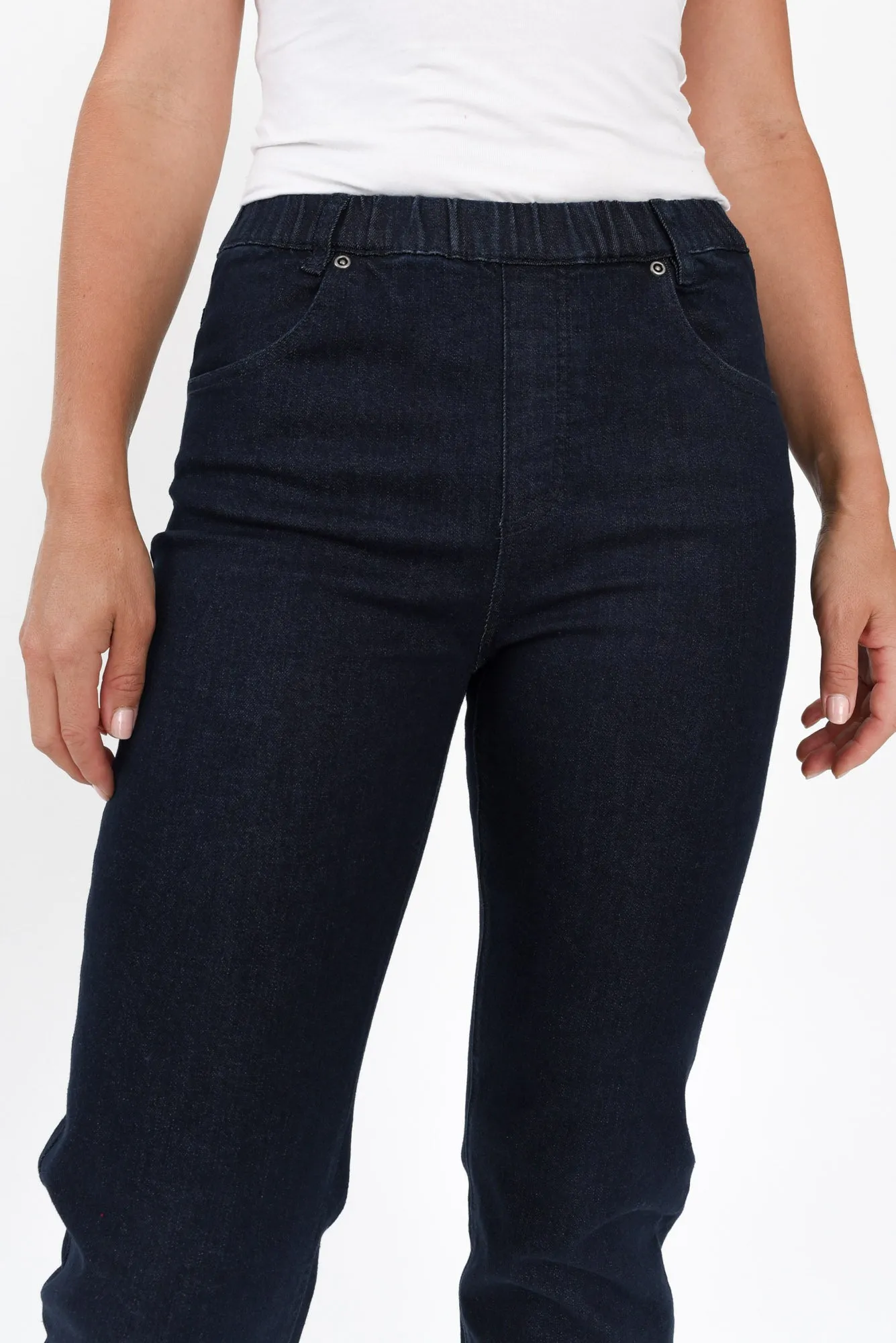 Suzy Dark Denim Stretch Jeans