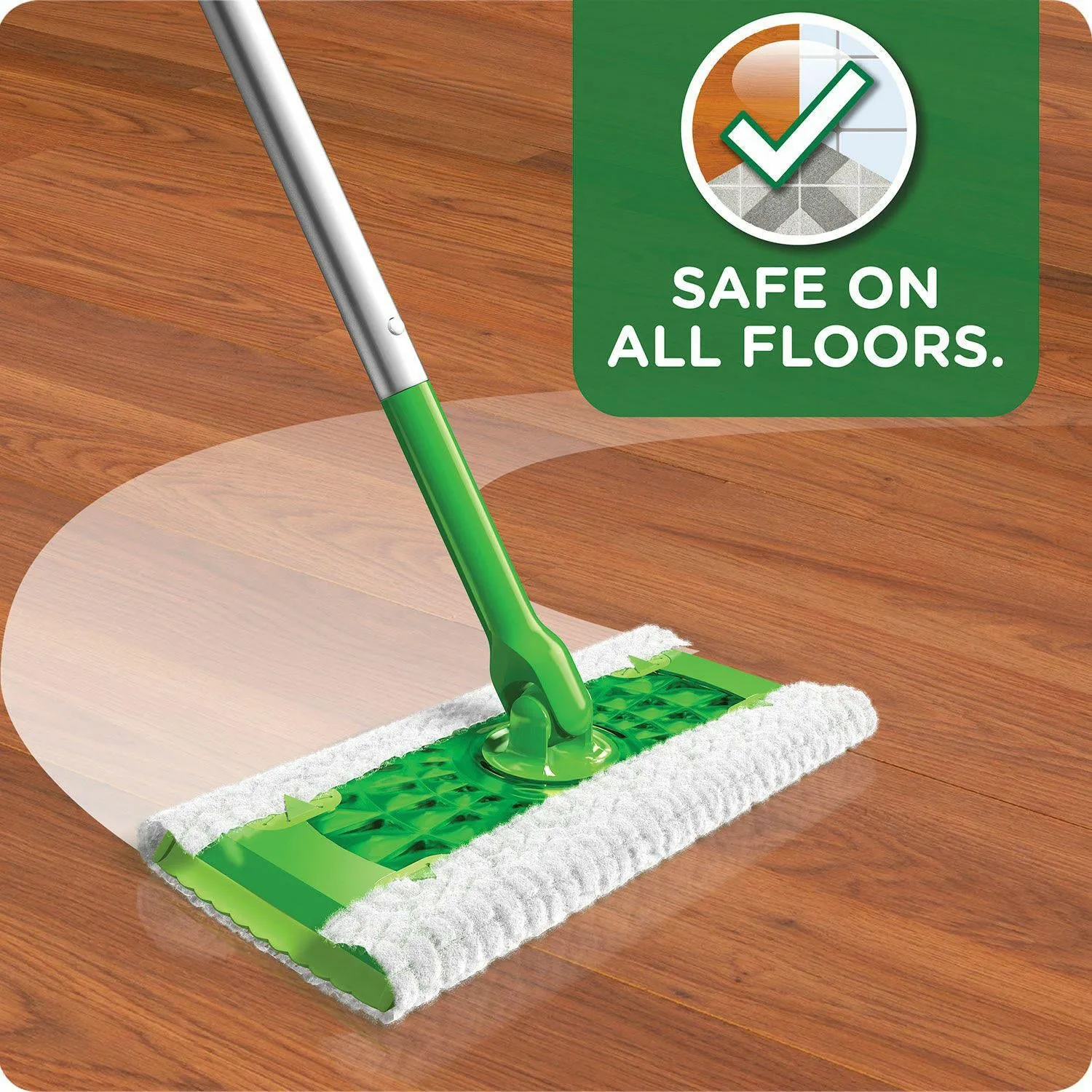 Swiffer Sweeper Dry   Wet Sweeping Kit - 1 Sweeper   14 Dry Cloths   6 Wet Cloths