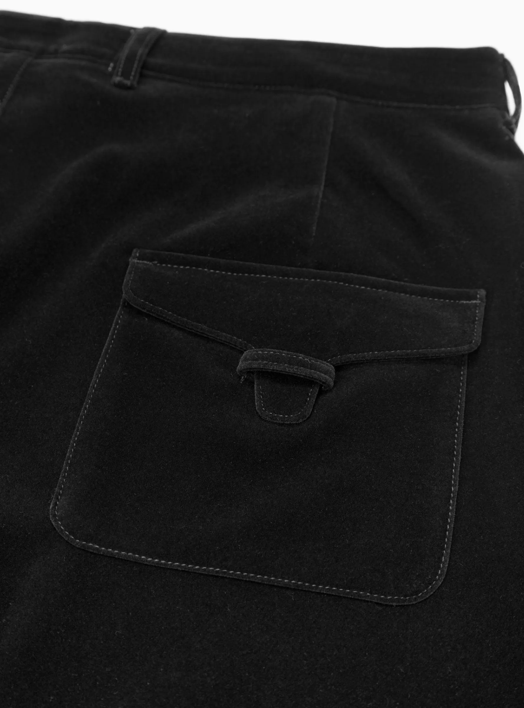Velvet Manager Pants Black